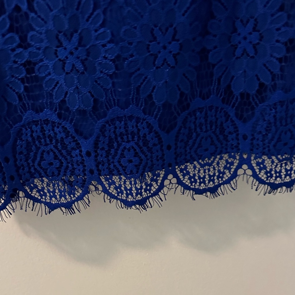 Jessica Howard Royal blue lace shift dress - Picture 4 of 6